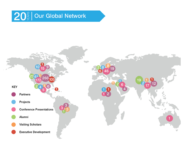 Infographic map